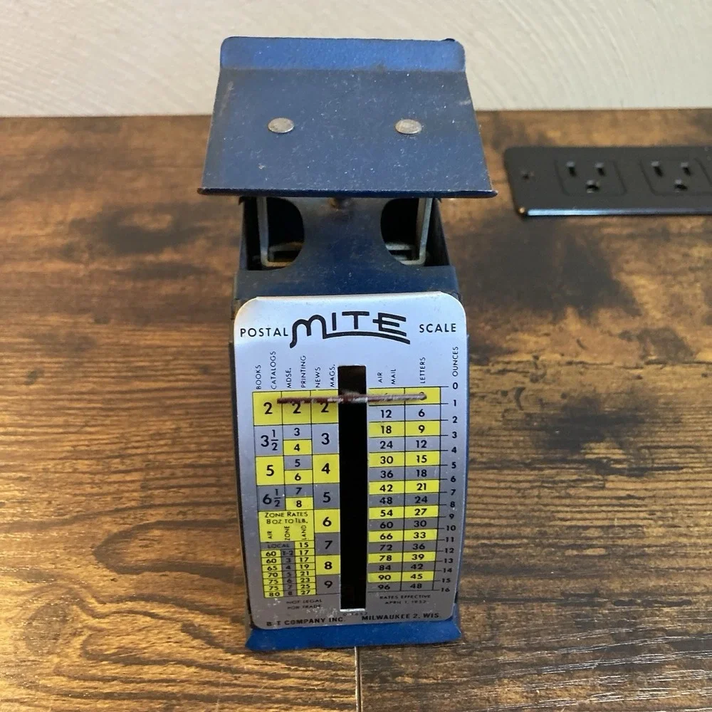 Vintage Boho Rustic Farmhouse Cottagecore Kitchen Shelf Decor Metal Scale